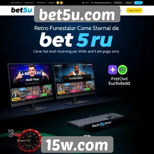 Funcionalidades exclusivas da plataforma de jogos bet5u